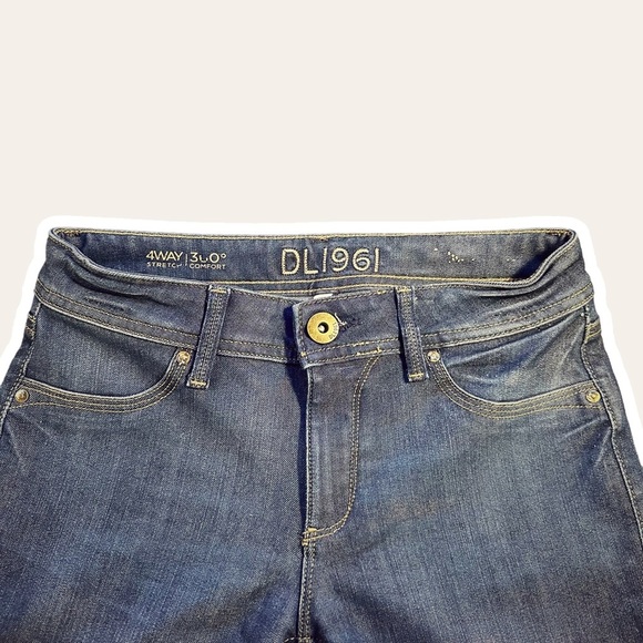 DL1961 ‘Emma’ Power Denim Legging in “Penn” Wash Size 25 - Picture 2 of 13